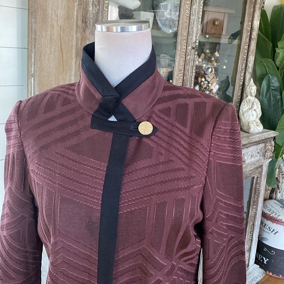 MISOOK ONE BUTTON OPEN FRONT CARDIGAN SMALL EXCELLENT - Picture 2 of 9